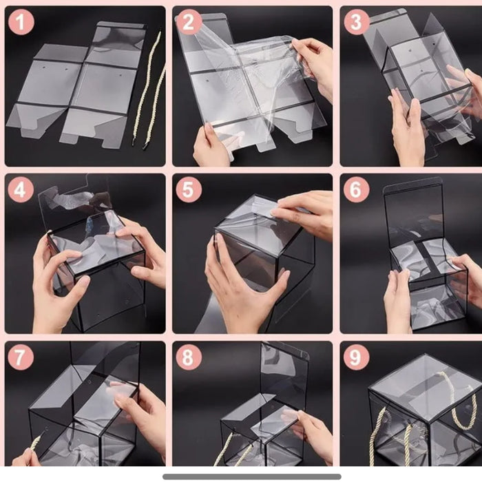 Transparent PVC Gifting Box