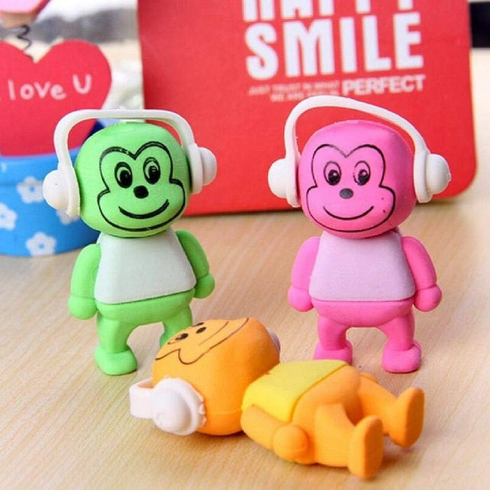 Monkey Man Eraser 🐒(Pack of 3)