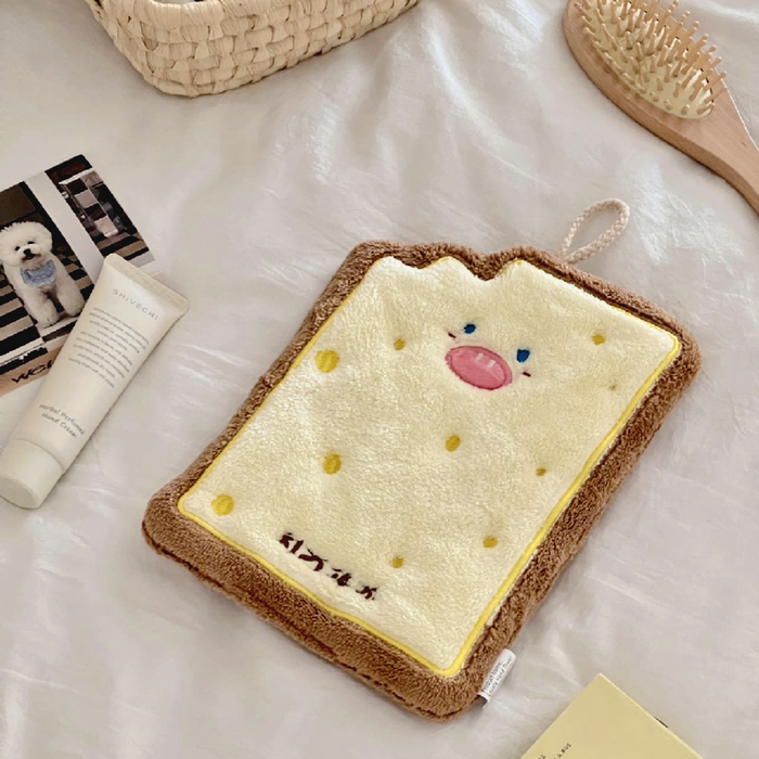 Cute Food Shape Hand Towel | Soft Hanging Towel for Kids & Kitchen