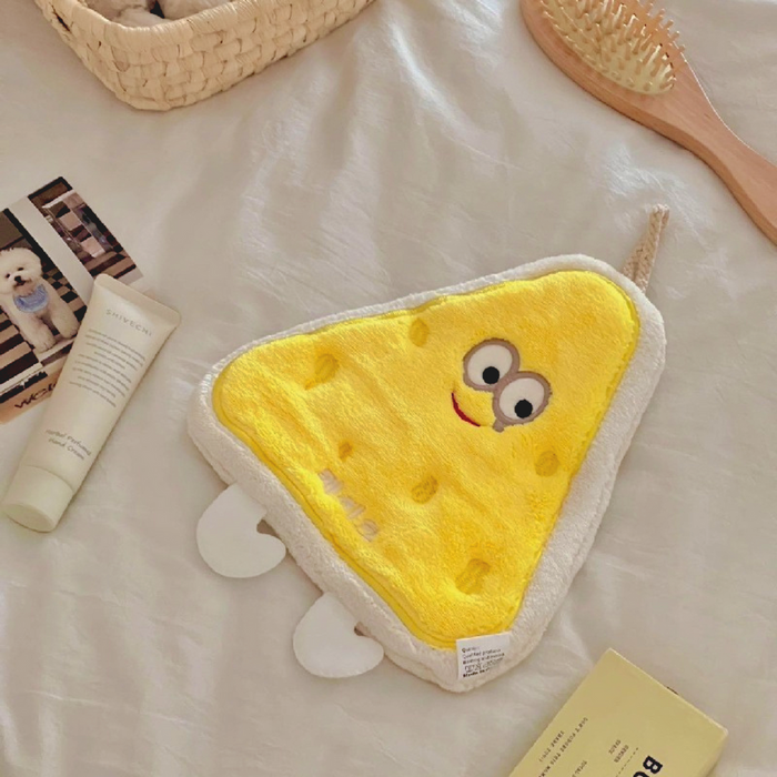 Cute Food Shape Hand Towel | Soft Hanging Towel for Kids & Kitchen