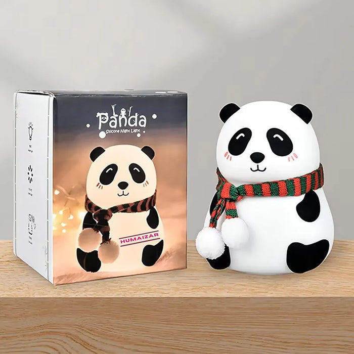 Cute Panda Night Lamp  Silicone Night Light, Changing Lamp