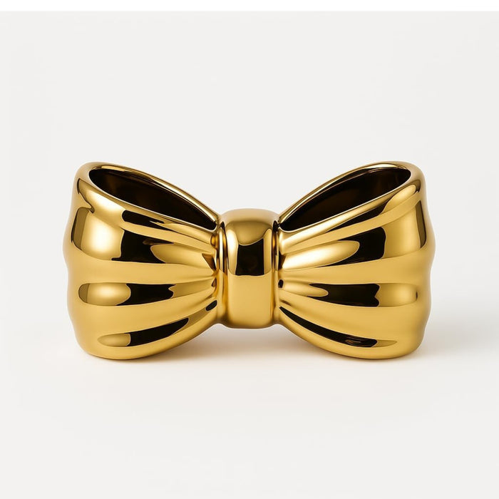 Golden Bow Shape Organizer