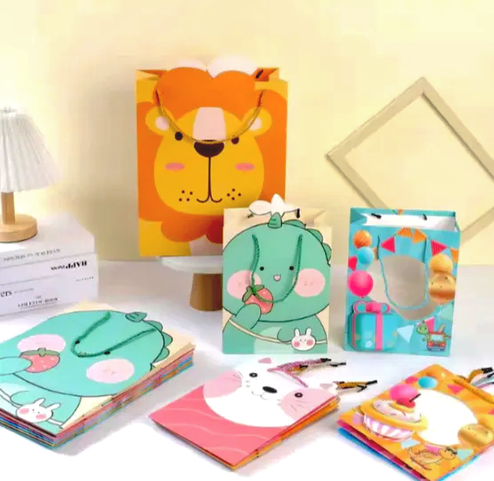 Animal Theme Paper Bags
