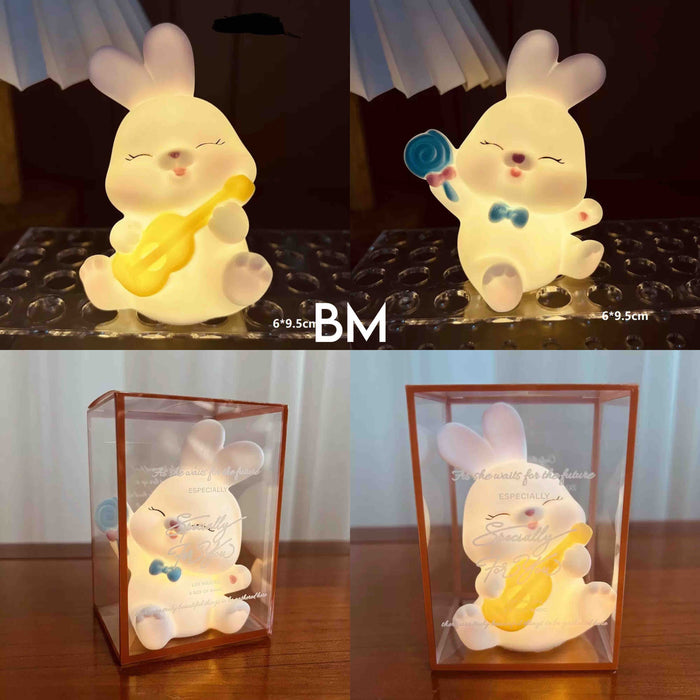 Mini Bunny Night Lamp | Cute Rabbit LED Light for Kids & Gifts