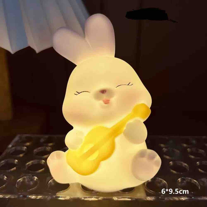 Mini Bunny Night Lamp | Cute Rabbit LED Light for Kids & Gifts