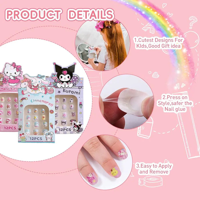 Little Press-on Nails✨ for Little princess 👑