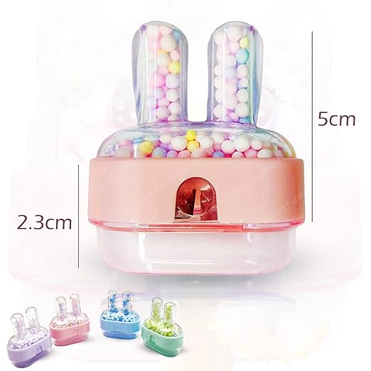 Cute Bunny Shape Sharpener with Colorful Foam Balls